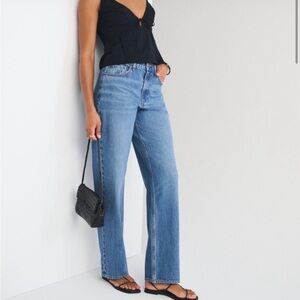 Abercrombie and fitch the loose high rise size 27 curve love